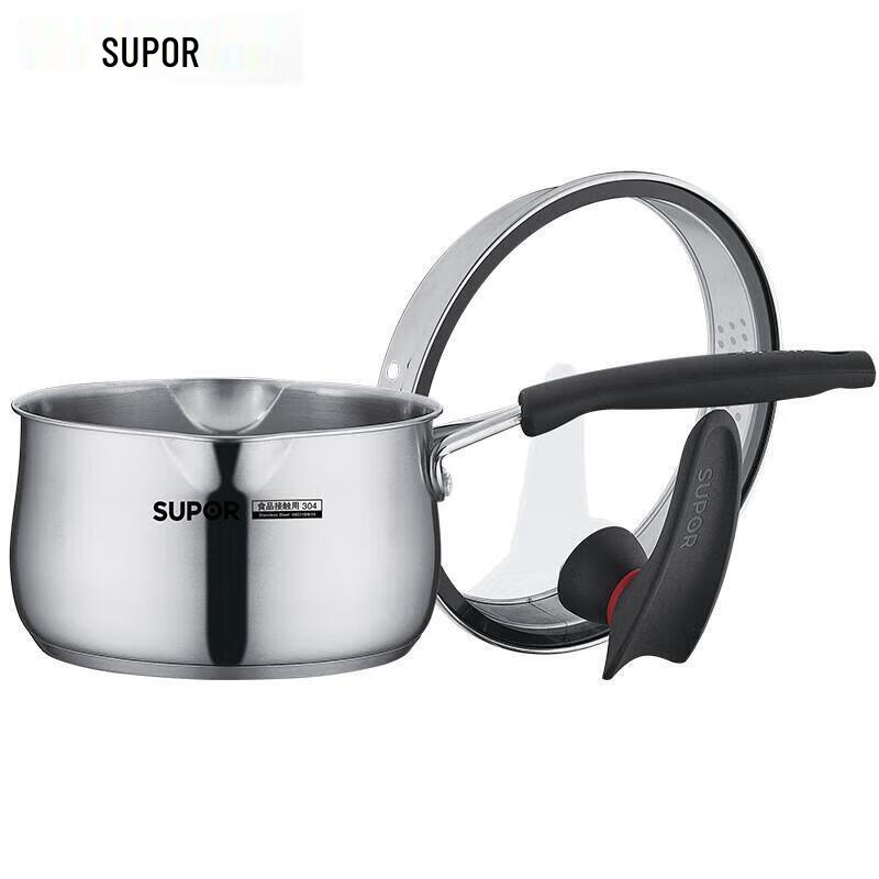 SUPOR 18cm 304 Stainless Steel Milk Pot