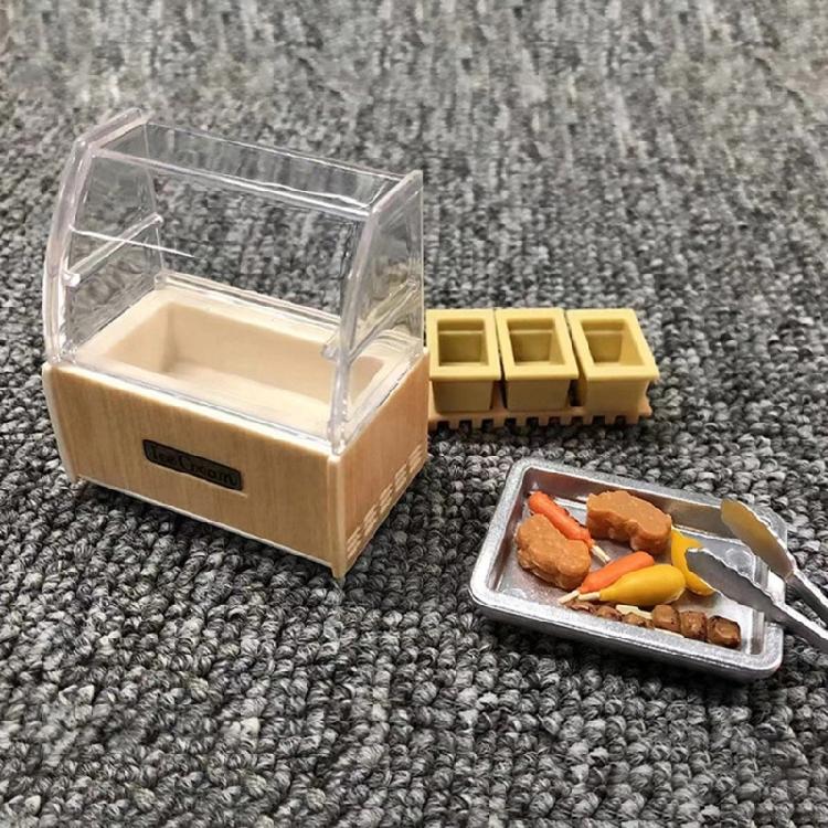 Cake Rack For Dollhouses Bread Model Scene Compact 1:12 Scale Kids Pretend Play Furniture