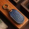 Premium Genuine Leather Key Fob Cover for Maserati Levante Ghibli Quattroporte MC20 Smart Key Protective Case