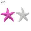 2 Stück Aquarium Ornament Mediterranes Harz Mini Seestern Aquarium Dekoration