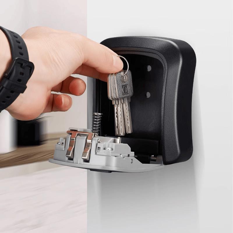 Portable Password Key Lock Box for Door Handle
