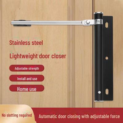 Otel ve Ev Kapıları için Ayarlanabilir Görünmez Paslanmaz Çelik Kapı Kapatıcı