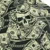 Roses and Skull Dollars Baseball Cap Unisex Hip Hop Snapback Hat Vintage Washed Oxford Caps Retro Sun Visor Peaked Cap