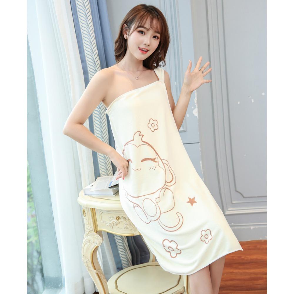 Variety Can Wear Bath Towels Women Wear More Shoulder Suspenders Bath Skirts Microfiber Beauty Salons Sweat Steam Tube Top