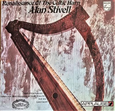 LP deska ALAN STIVELL - Renesance keltské harfy 6414406 Philips 1971 UK Rock Použitá