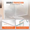 Frameless Shower Door 58-59" x 75" SGCC Tempered Glass 5/16" Chrome