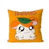 Hamtaro Pillow Case For Car Sofa Decorative Home Doublesided Print Plush Square Throw Pillow Cushion Cover
