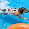 Adjustable Dog Swimming Vest Reflective Pet Life Preserver Dog Surfing Clothes  Swimming