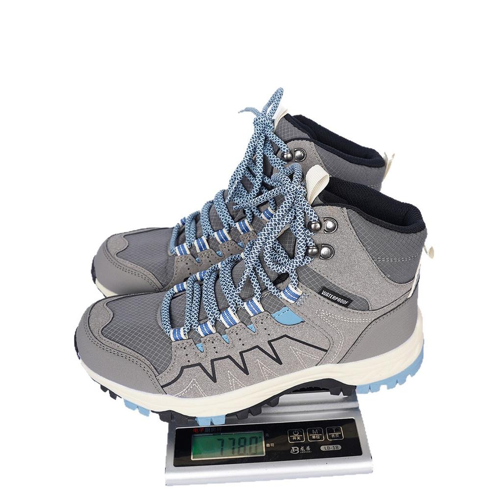 Outdoor mid-top camping shoes lightweight non-slip wear-resistant mountaineering sports shoes adventure off-road hiking shoes