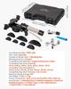 Hydraulic Tubing Bender Kit, 6 mm to 22 mm, Copper Tube Pipe Bender, Forward/Reverse HVAC Bending Tool Set, with 7 Aluminium Alloy Dies, for HVAC Air