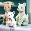 PP Cotton Mother and Son Kangaroos Plush Toy Kangaroo Kangaroo Soft Kids Stuffed Toy  Kid Girl Boy