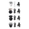 Air Switch Kits Garbage Disposal Switch Waste Disposer on/Off Switch Cordless Portable with 1M Air Hose Sink Top Air Switch
