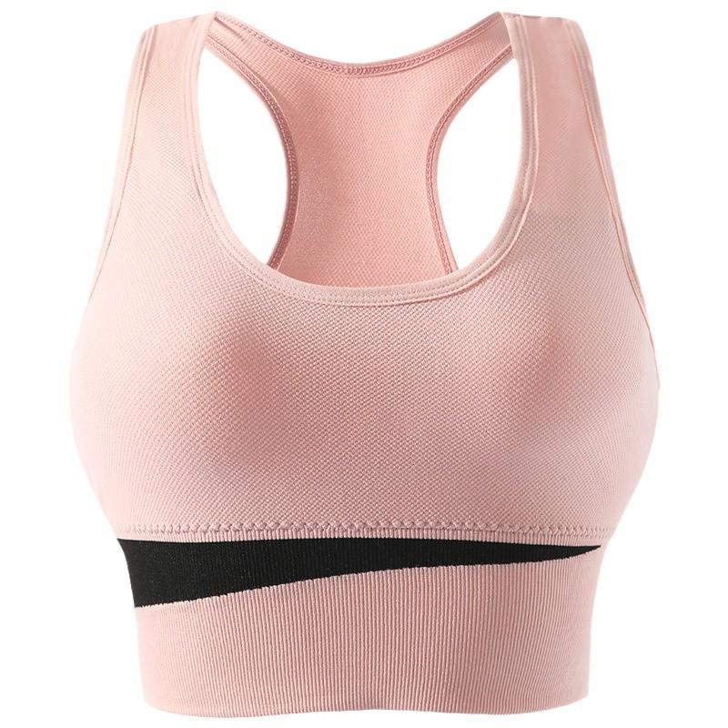 Women's Cross-Border Shockproof Sports Bra: Large Chest Minimizer, Underwire-Free, Plus Size Yoga/Fitness Bra