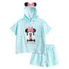 Girls Minnie Mouse Towelling Short Pyjama Set