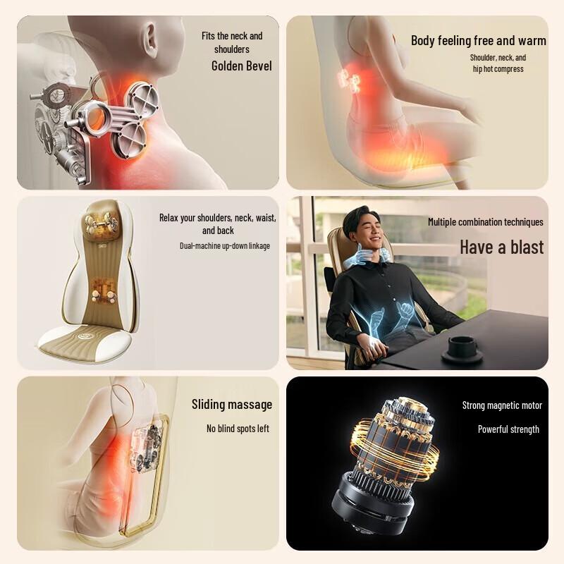 SKG T7 Deluxe Full Body Massage Cushion