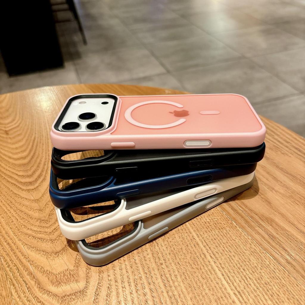 Apple 17 Pro Max Dirt-Resistant Magnetic Case: iPhone 16/17 Skin-Feel, Touch-Enhanced, Protective Case for 15 Plus