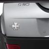 1pcs 3D Metal Altese Cross 1813 Emblem Decal Side Fender Rear Trunk Badge Sticker Are Applicable To Auto Motorcycle Pickup Truck SUV