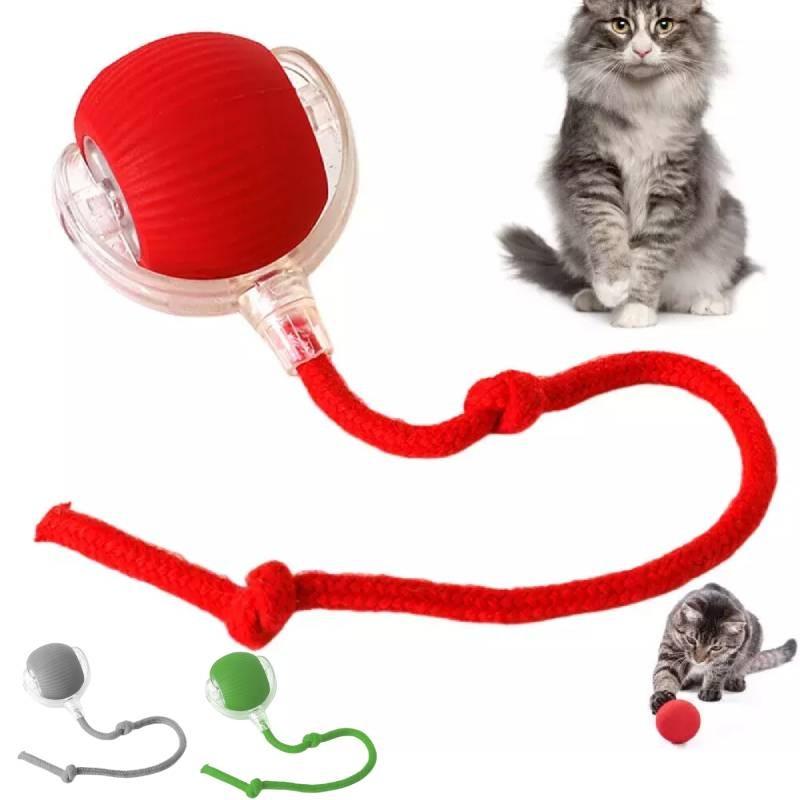 Automatic Rolling Ball Smart Pet Toy Electric Self Moving Cat Dog Prop Game