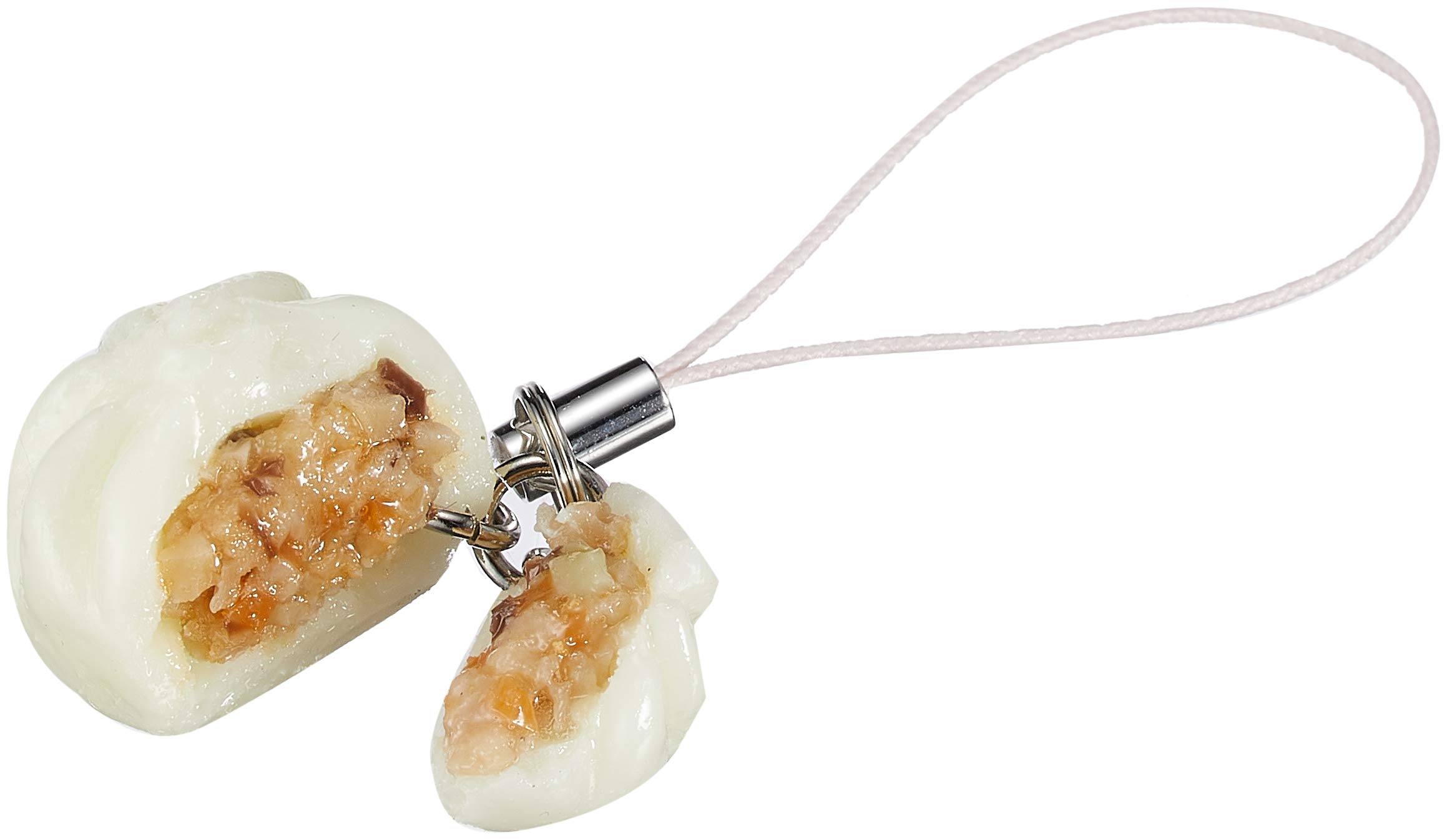 

Suetake Sample Food Sample Mobile Strap Meat Bun 22mm Approx. s-17727