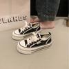 Breathable new thick little white shoes women's summer shoes 2025 super fire with baseplate thin canvas shoes season casual versatile skirt