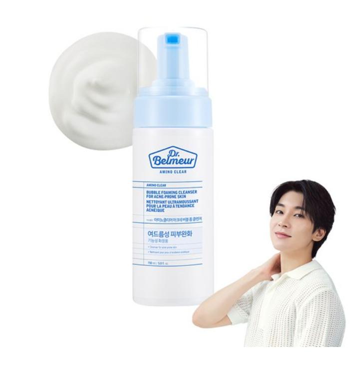 

МАГАЗИН ЛИЦА Доктор. Belmeur Amino Clear Acne Очищающая пенка для умывания 150 мл – Мягкий уход для жирной и склонной к акне кожи 1 ea