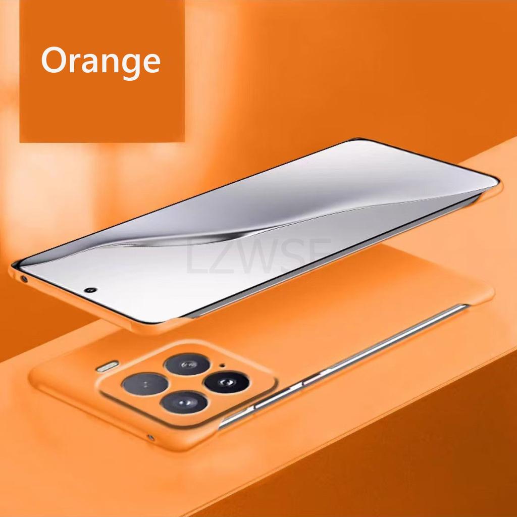 Ultra Thin Frameless Slim Matte Hard PC Back Cover Phone Case On For Xiaomi 15 Pro Xiaomi15 Pro 5G Candy Color Borderless Matte ShockProof Case