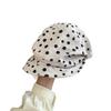 Spring and Autumn Bubble Polka Dot Design Sense Polka Dot Newsboy Hat Children Show Small Face Big Head Circumference Forward Hat Painter Hat
