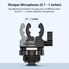 SMALLRIG Shotgun Microphone Holder with Cold Shoe - BSM2352