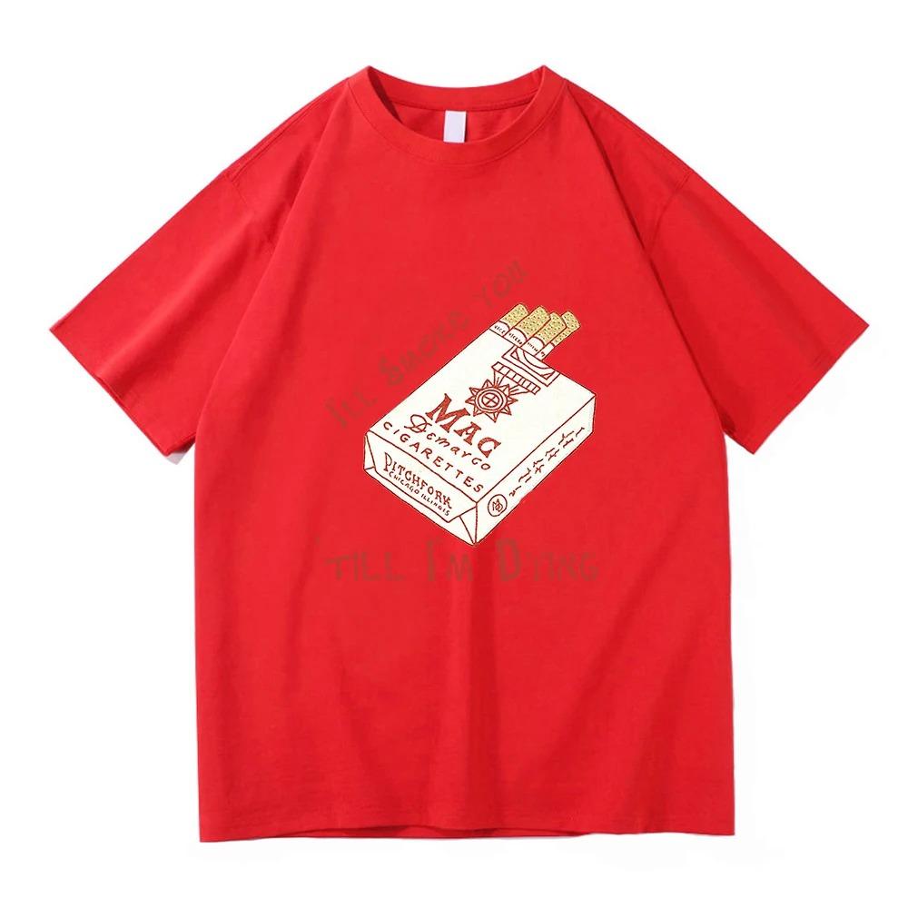 Mac DeMarco Ill Smoke You Graphic Tee Ode To Viceroy Merch Harajuku Cute Style Unisex Cotton Women And Men Tshirts
