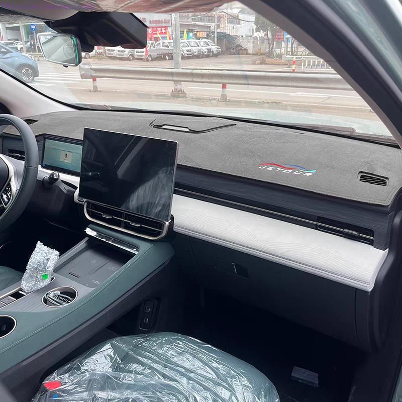 Copertura Protezione Cruscotto Interno Auto Tappetino Cruscotto Mantella Tappetino Parasole per JETOUR X90 PRO 2024 Tappetino Pannello Strumenti