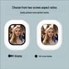 Wireless Screen Mirroring & Selfie Camera for Android/Apple: Rear Magnetic Device for Live Streaming