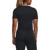 Under Armour Seamless Regular T Shirt Women's Black Unisex 1379149-001