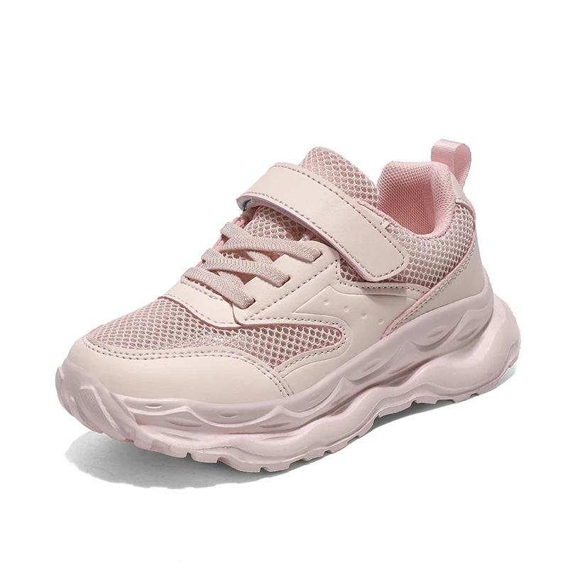 Fashion Lightweight and fashionable summer hollow out breathable sports shoes for boys and girls 28-39