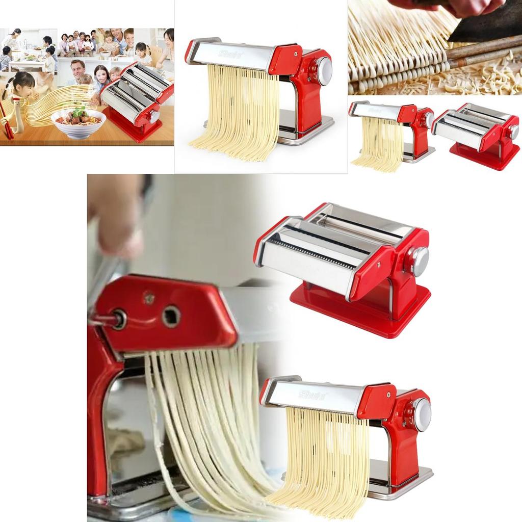 Multifunctional Manual Noodle Machine With Rolling Press For Home Cooking And Dumplings
