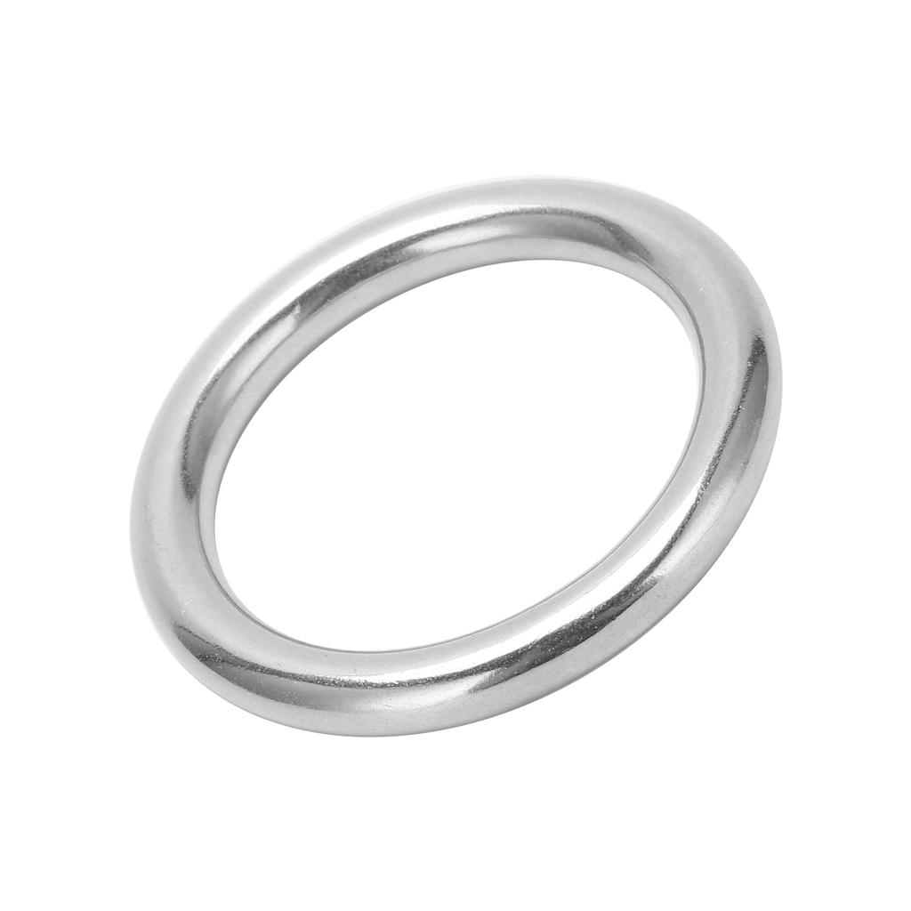 Marine Grade ORing Rust Resistance Strong Durable Stainless Steel Rings for Sailing Diving(7x40mm )