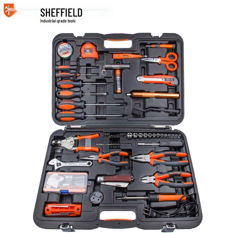 SHEFFIELD 57-Piece Telecom Repair Tool Kit