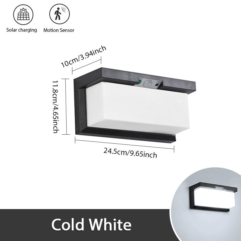 LED Solar Lights Outdoor Wall Light Radar Motion Sensor Solar Lamps Led Lights Waterproof Room Decoration For Home Balcony Porch