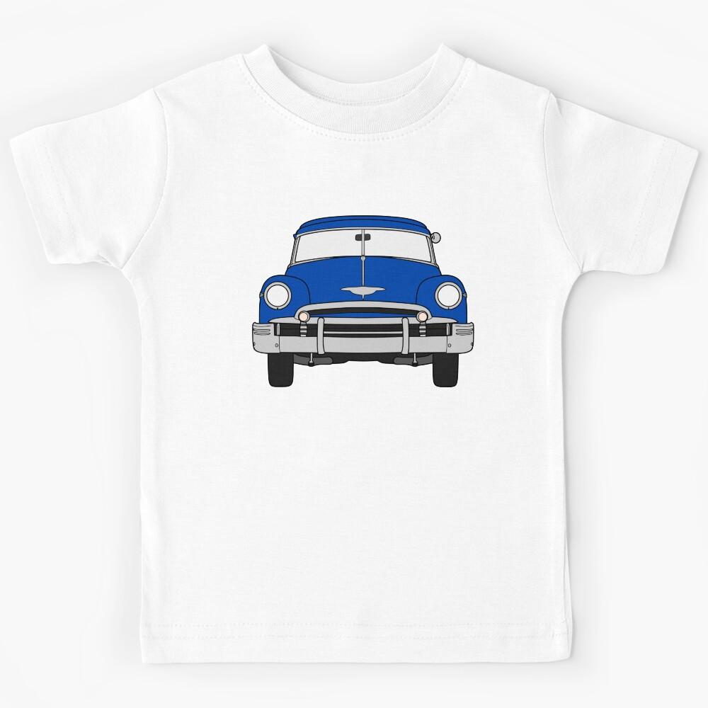 Chevy Styleline 1949-1952 blue color Kids T-Shirt 140