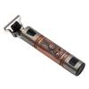 T9 Digital Display Skull Head Hair Clipper: USB Rechargeable, Zinc Alloy Trimmer for Precision Shaving and Carving.