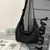 100% Cotton Shoulder Bags Women Large Capacity Canvas Tooling Packages Korea Style Cloth Crossbody Bags Solid Messenger Bags