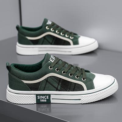 2025 Sommer Neue Herren Atmungsaktive Vielseitige Skateboardschuhe Herren Weiche Sohle Lässige Sport Trend Mode Canvas Schuhe Größe 48