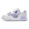 Anta Confortáveis Versáteis Resistentes ao Desgaste Respiráveis Cano Baixo Sapatos de Skate Infantil Tênis Infantil Branco Roxo 322439930-4