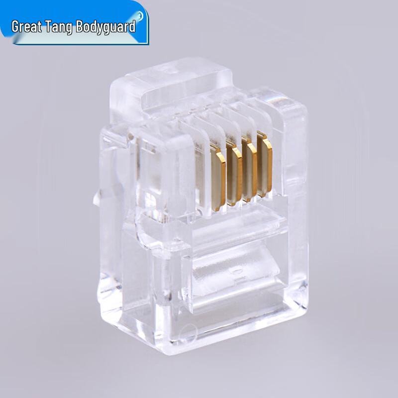 Datang Bodyguard RJ11 4-Pin Gold-Plated Voice Connector