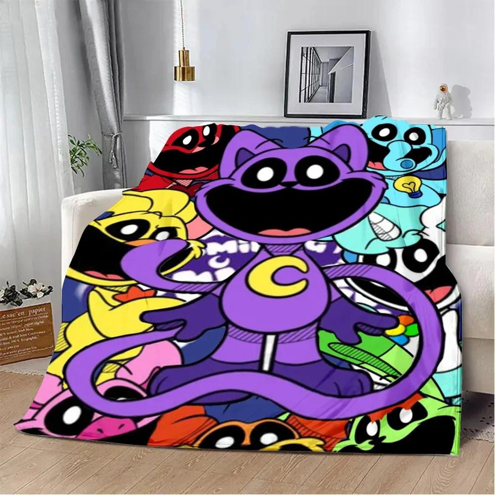 Süße Cartoon CATNAP DOGDAY Bedruckte Decke Picknickdecken Warme Decke Weiche und Bequeme Decke Zuhause Reise Geburtstagsgeschenk