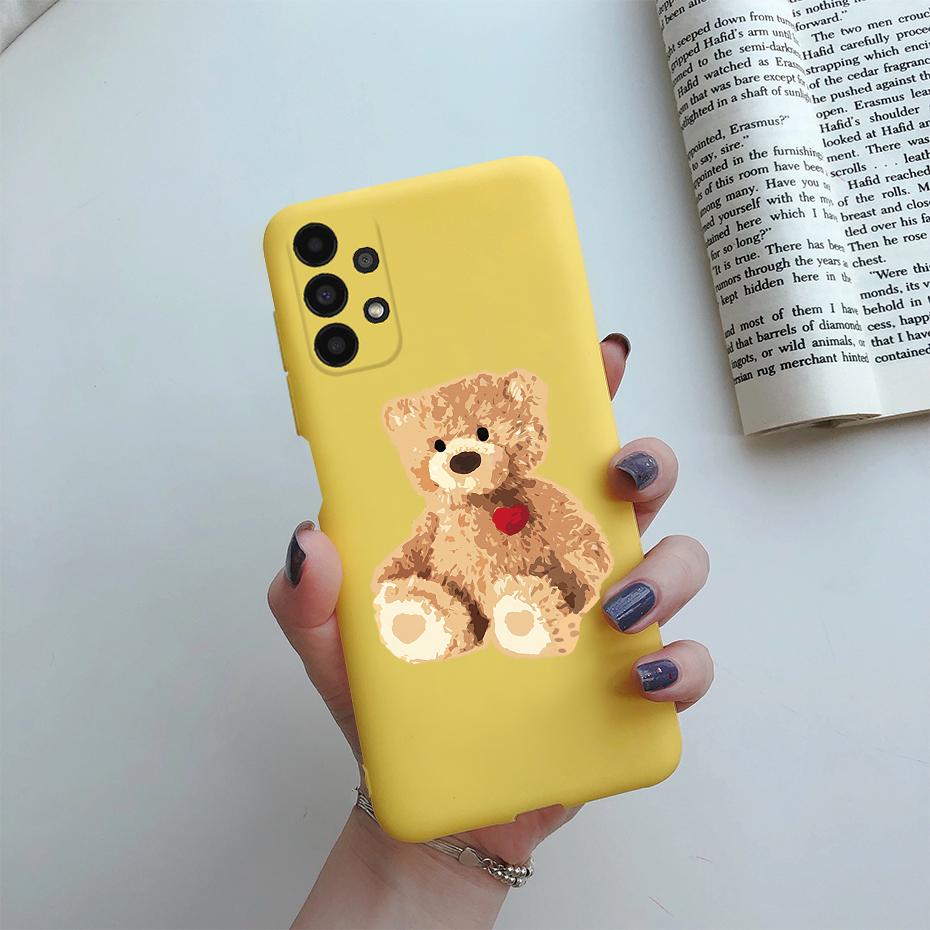 For Samsung A13 4G Case Cute Cartoon Painted Cover Silicone Soft TPU Phone Case For Samsung Galaxy A13 A 13 A 03 A03 Core Fundas