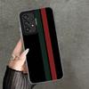 Luxury Sports Line Cool Stripe Soft Phone Case for Samsung A17 A16 A15 A14 A13 A57 A56 A55 A54 A53 A37 A36 A35 A34 A33 A26 A25 A