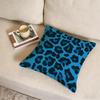 L-Leopard Print Cushion Cover Fabric Soft Furnishing,Pillowcase, Cushion Cover, Sofa Pillow, Home Decoration