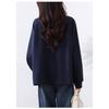 Temperament Fashionable Cute Fake Two-piece Sweatshirt Autumn 2025 New Loose Top for Women