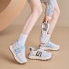 thick-soled women's autumn new color matching sports and leisure shoes women's versatility increases