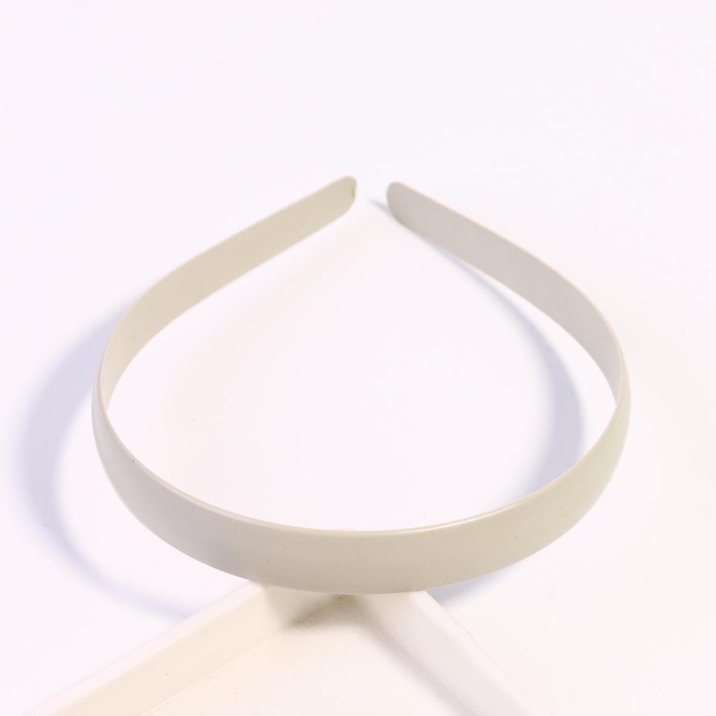 1.5CM Candy Color Satin-Fabric Wrapped Plastic Headband - DIY Hair Accessory